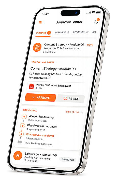 AI Business OS™ Member App trên điện thoại